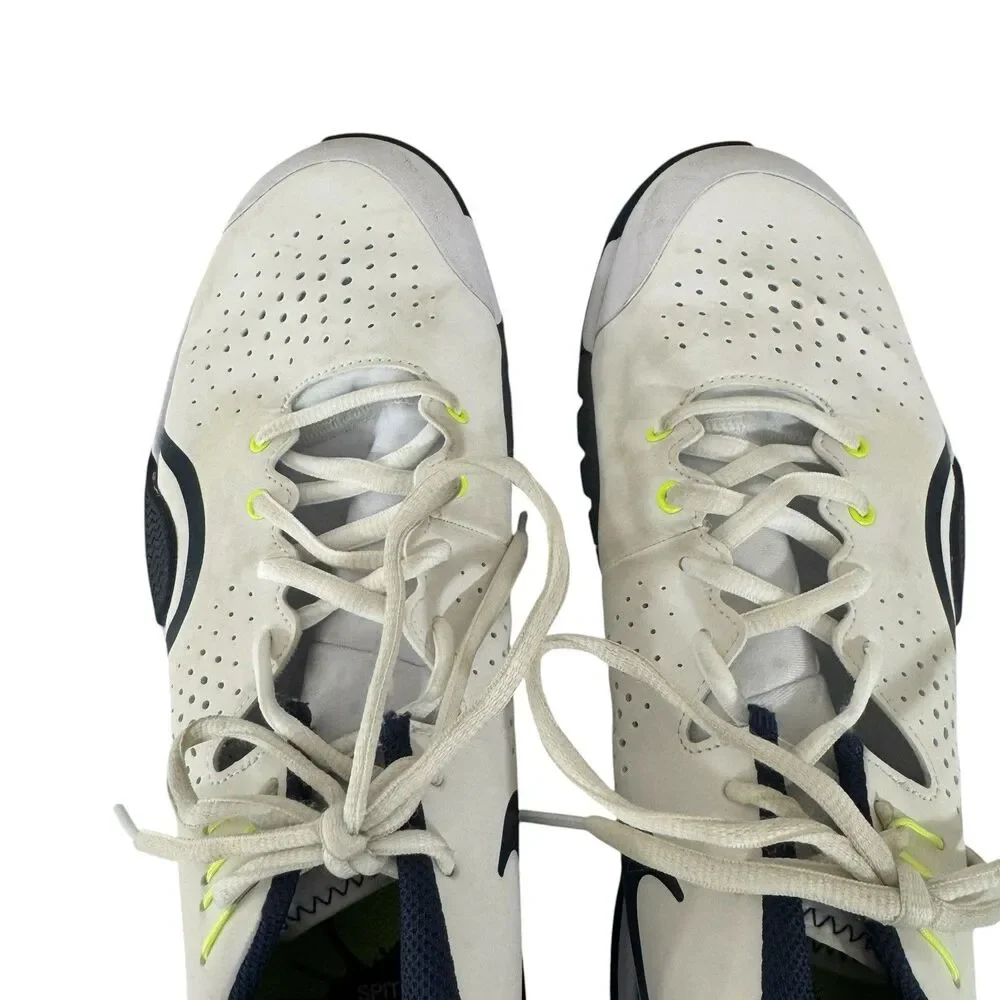 Nike Court Tech Challenge 20 Navy Hot Lime White BQ0234-103 9.5 Mens Tennis READ
